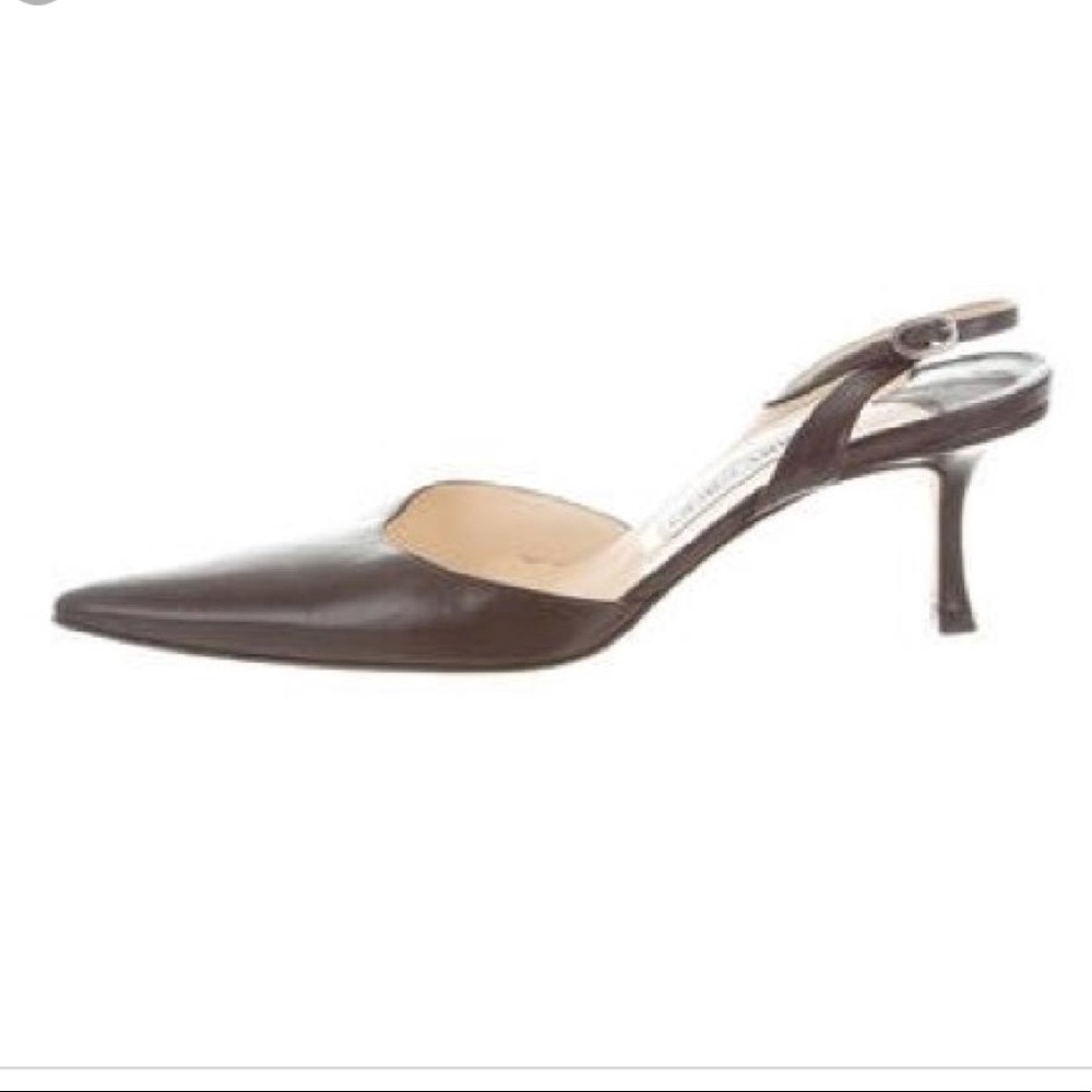 Jimmy Choo D'Orsay Chocolate brown